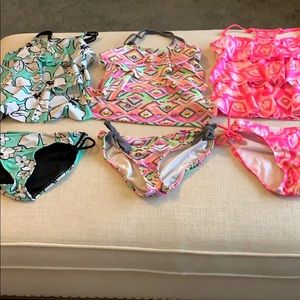 Justice tankini bundle size 8